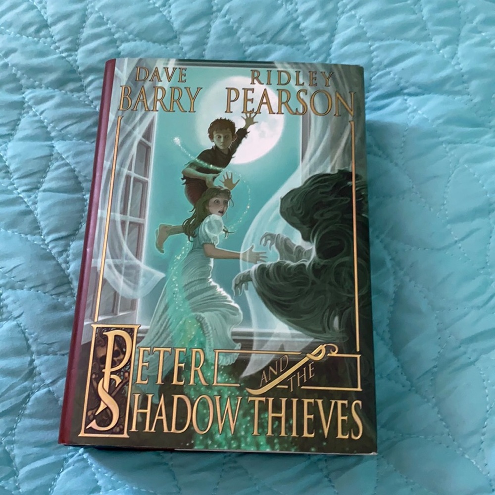 Peter and the Shadow Thieves Book (like new)